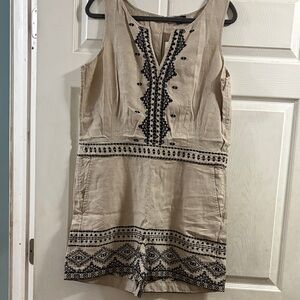 LOFT Sleeveless Romper